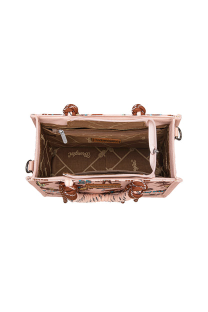 Wrangler Rodeo Print Crossbody Bag