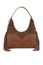 Load image into Gallery viewer, Wrangler Tooled Fringe Shoulder Bag