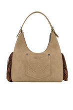 Load image into Gallery viewer, Wrangler Tooled Fringe Shoulder Bag