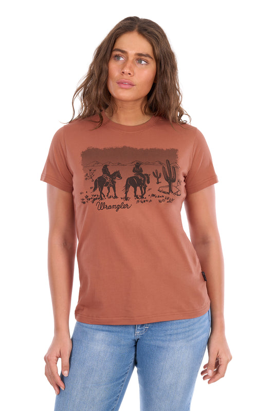 Wrangler Womens Adele Short Sleeve Tee