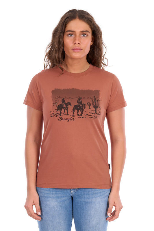 Wrangler Womens Adele Short Sleeve Tee
