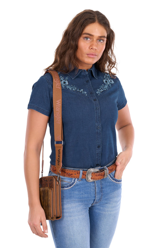 Wrangler Womens Charlie Short Sleeve Shirt