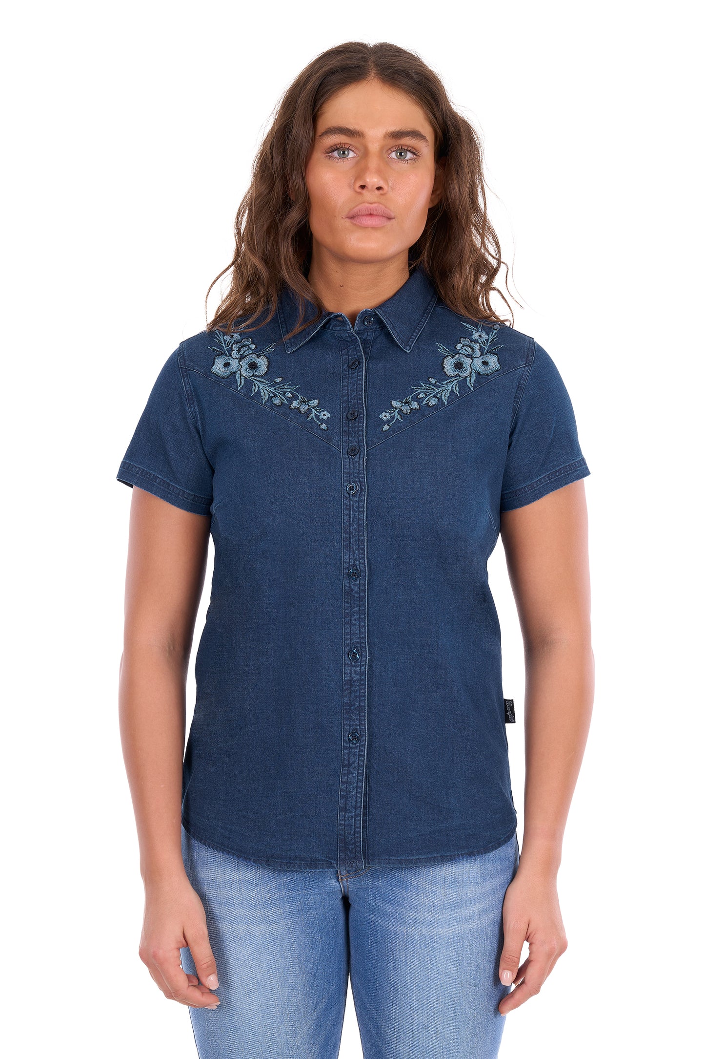 Wrangler Womens Charlie Short Sleeve Shirt