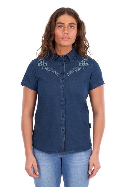Wrangler Womens Charlie Short Sleeve Shirt