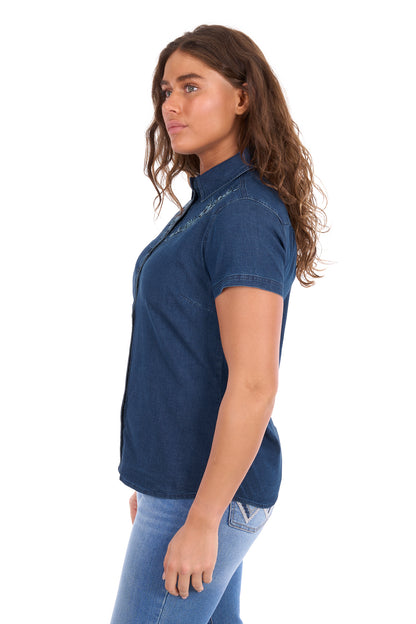 Wrangler Womens Charlie Short Sleeve Shirt