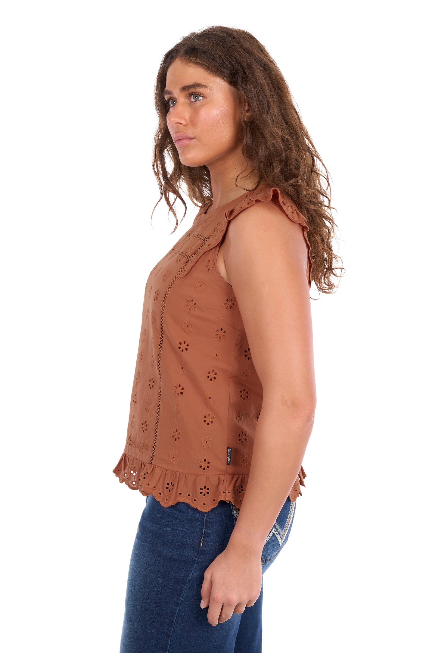 Wrangler Womens Grace Sleeveless Blouse
