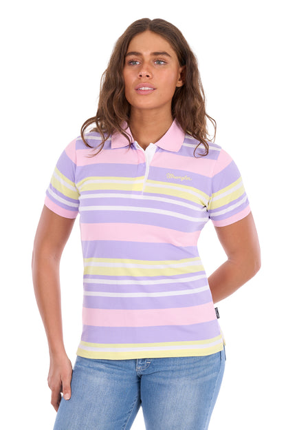 Wrangler Womens Quinn Short Sleeve Polo