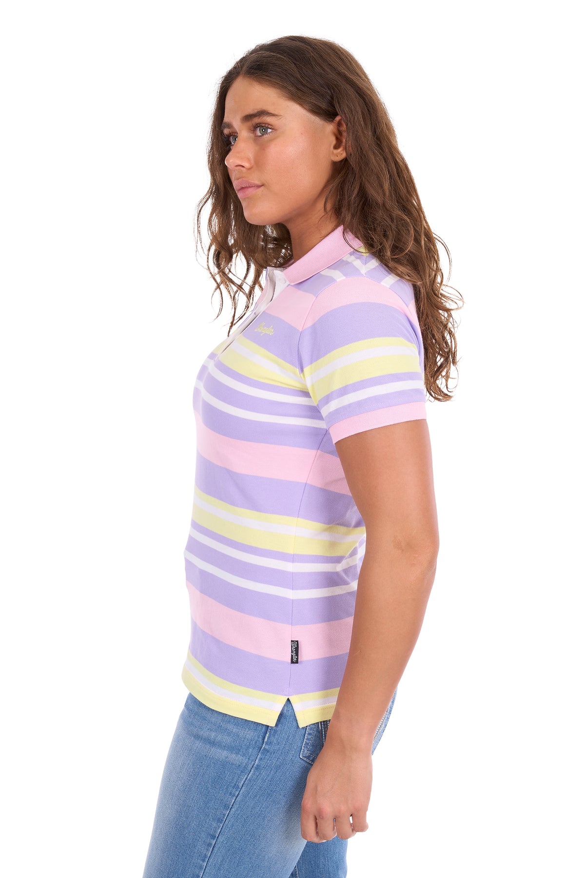 Wrangler Womens Quinn Short Sleeve Polo