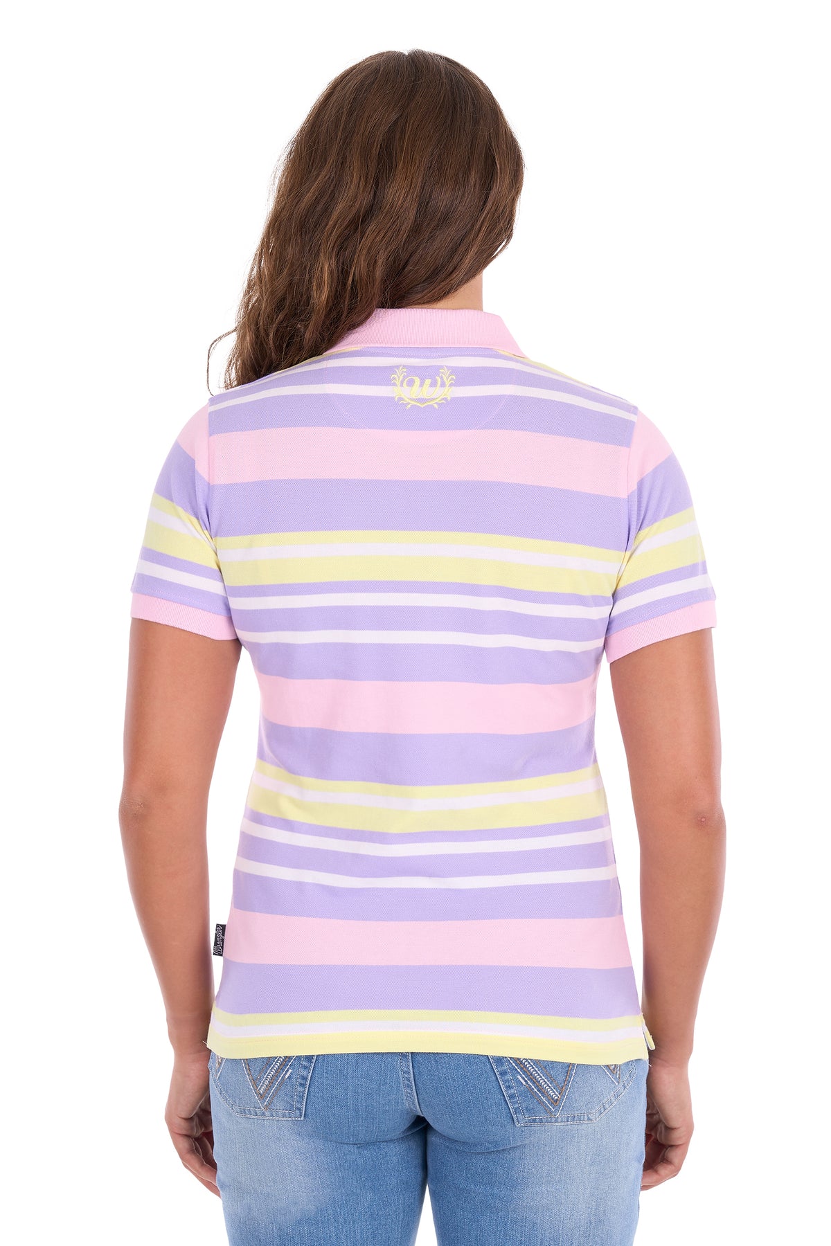 Wrangler Womens Quinn Short Sleeve Polo