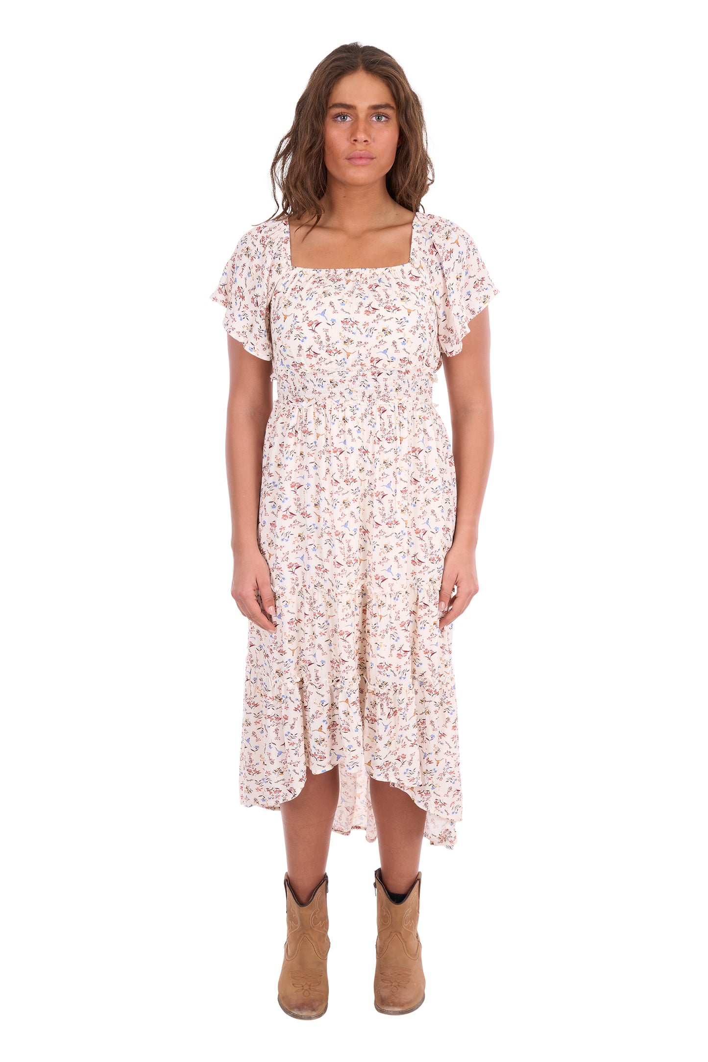 Wrangler Womens Renee Short Sleeve Dress