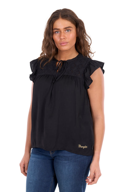 Wrangler Womens Stella Sleeveless Blouse