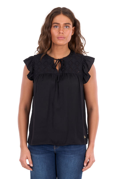 Wrangler Womens Stella Sleeveless Blouse