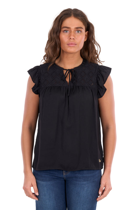 Wrangler Womens Stella Sleeveless Blouse
