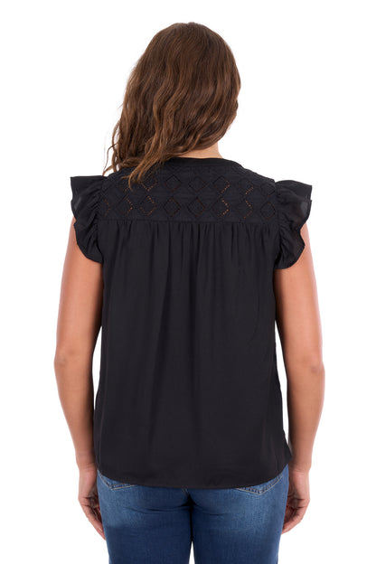 Wrangler Womens Stella Sleeveless Blouse
