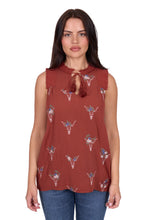 Load image into Gallery viewer, Wrangler Womens Krissy Short Sleeve Blouse
