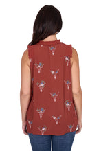Load image into Gallery viewer, Wrangler Womens Krissy Short Sleeve Blouse
