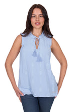 Load image into Gallery viewer, Wrangler Womens Simone Short Sleeve Blouse