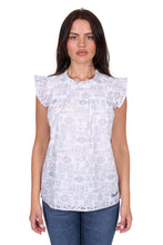 Load image into Gallery viewer, Wrangler Womens Harlow Short Sleeve Blouse