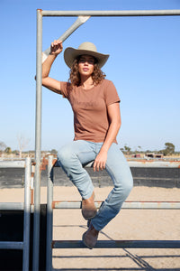 Wrangler Womens Texas Short Sleeve Tee