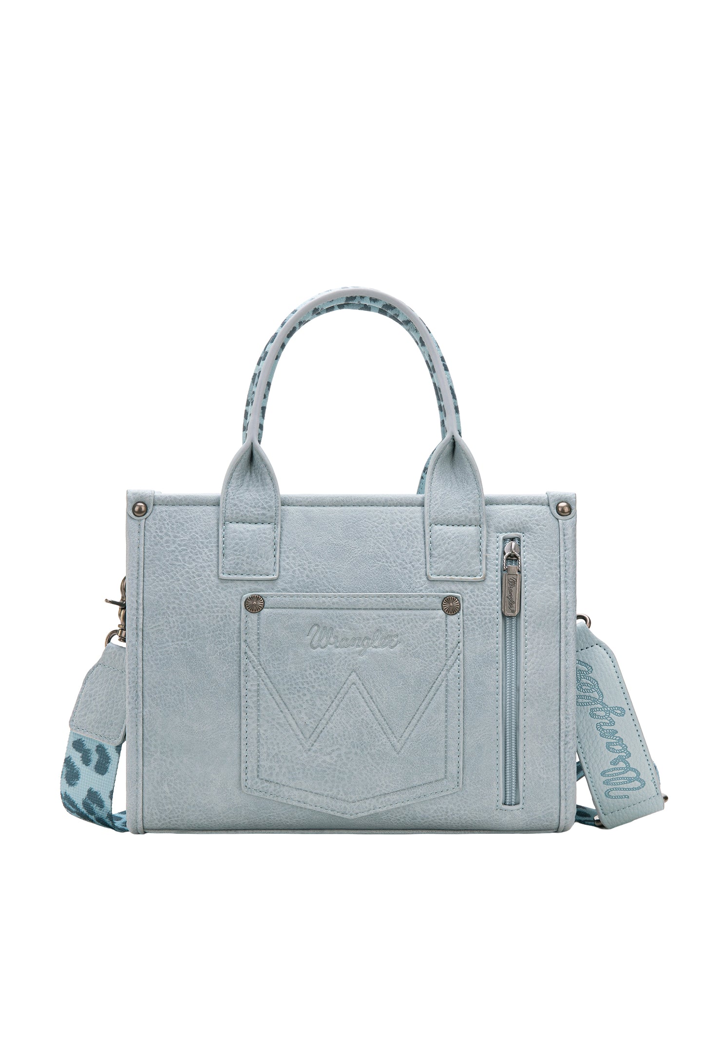 Wrangler Leopard Print Crossbody Bag