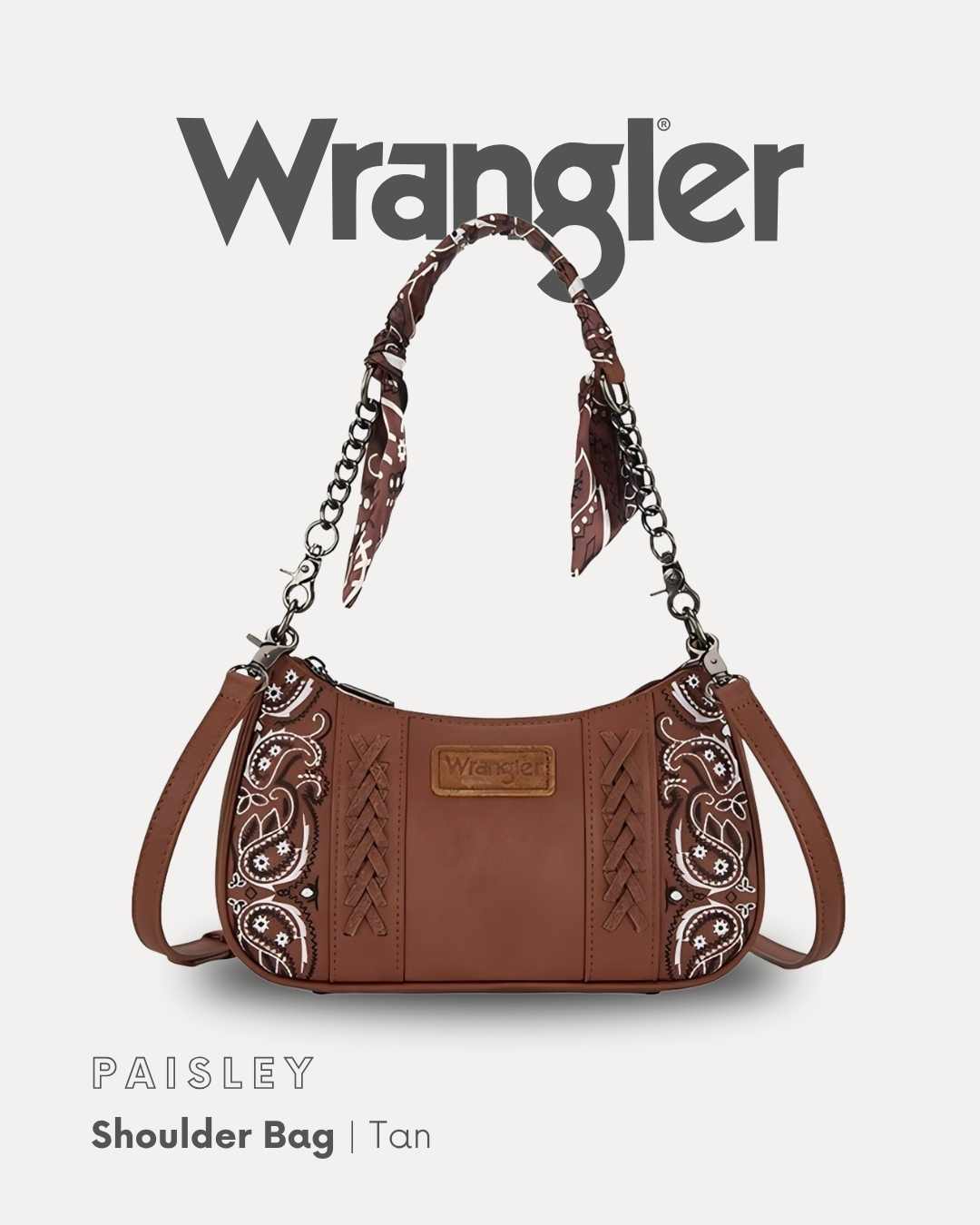 Wrangler Paisley Shoulder Bag