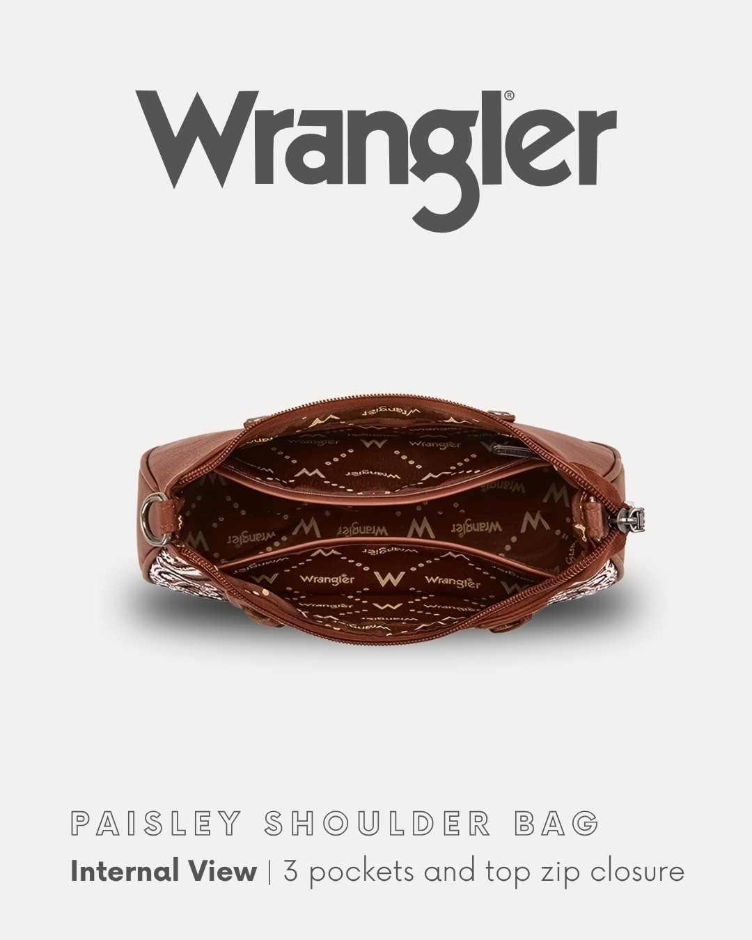 Wrangler Paisley Shoulder Bag
