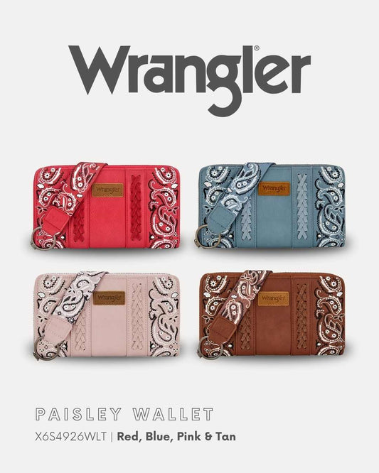 Wrangler Paisley Wallet