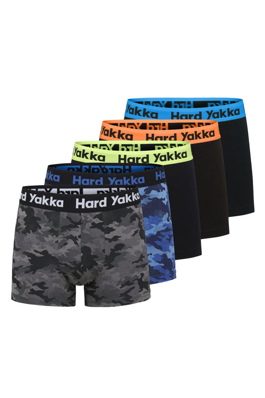 HARD YAKKA COTTON TRUNK 5PK