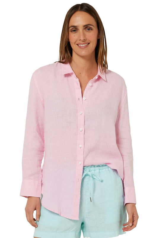 Pilbara Womens Florence Classic Linen Shirt