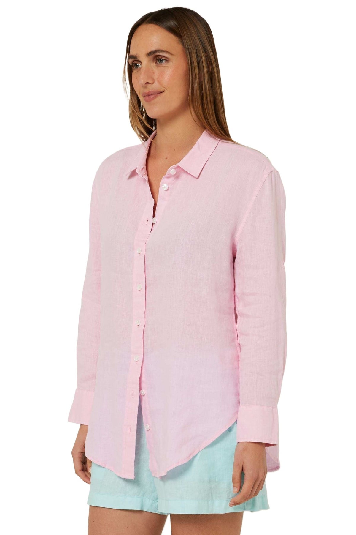 Pilbara Womens Florence Classic Linen Shirt