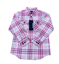 Load image into Gallery viewer, Pilbara Kids Closed Front Flannelette Shirt