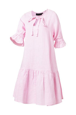 Pilbara Womens Tilly Linen 3/4 Sleeve Dress