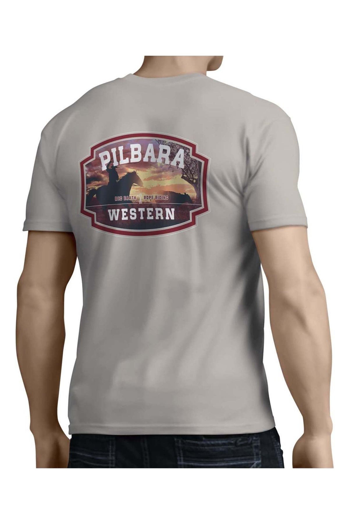 Pilbara Mens Rope Riding T-Shirt
