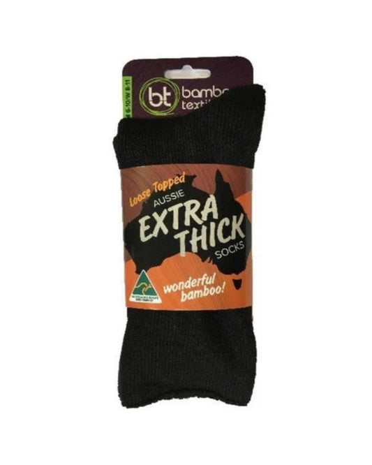 Aussie Extra Thick Loose Topped Circulation Socks