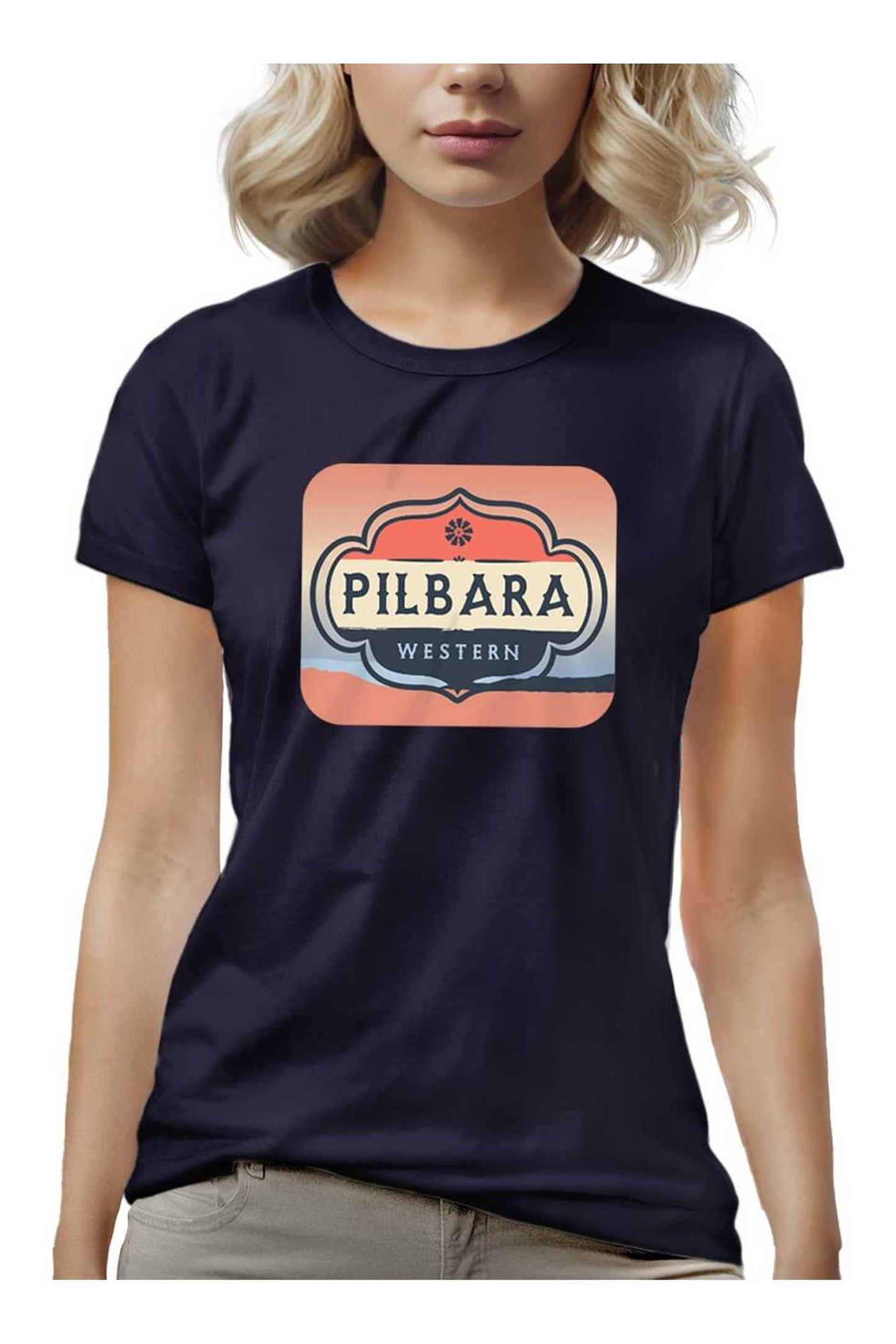 Pilbara Womens Peaches & Cream T-Shirt