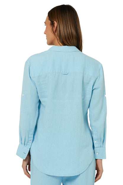 Pilbara Womens Florence Classic Linen Shirt