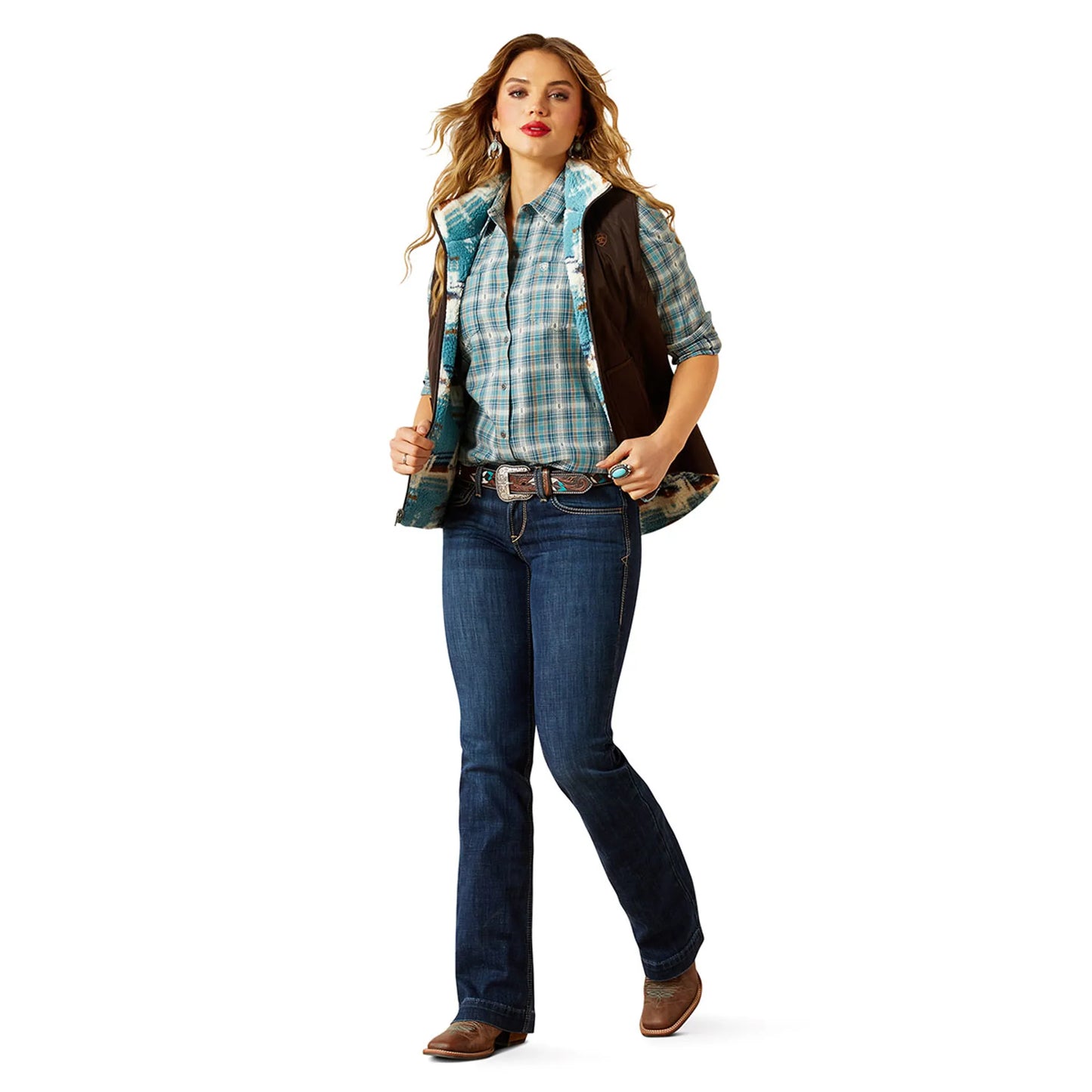 Ariat Womens Dilon 2.0 Reversible Insulated Vest