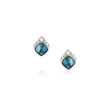 Load image into Gallery viewer, Montana Silversmiths Crowned Glacier Earrings