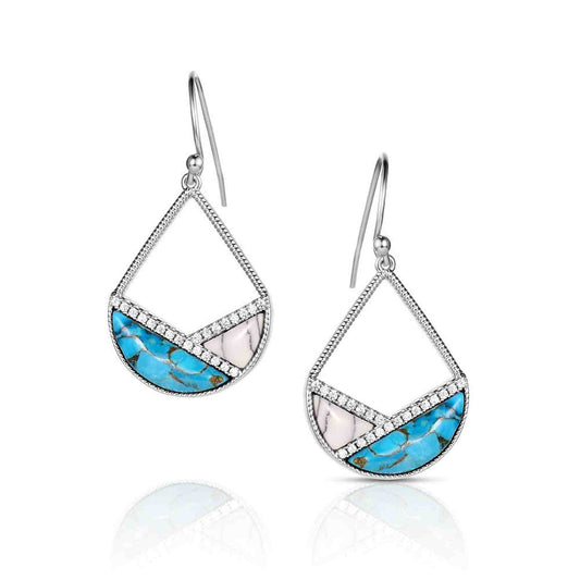 Montana Silversmiths Canyon Drop Earrings
