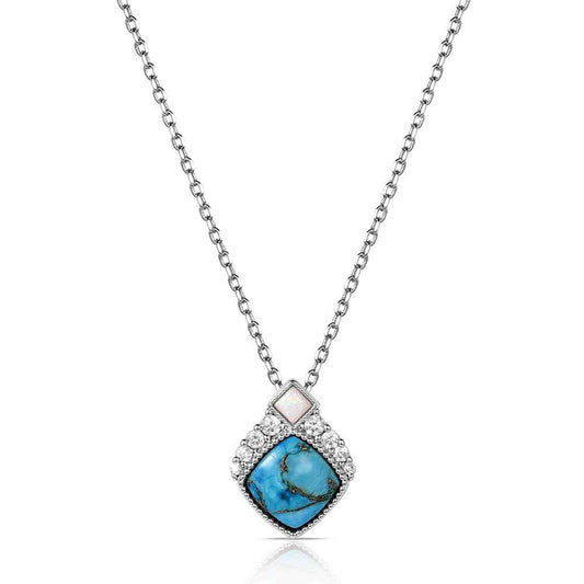 Montana Silversmiths Crowned Glacier Necklace