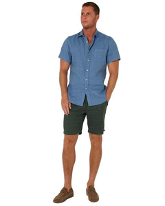 Pilbara Mens Linen Shorts