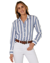 Load image into Gallery viewer, Pilbara Womens Jacquelin Classic Cotton Long Sleeve Shirt