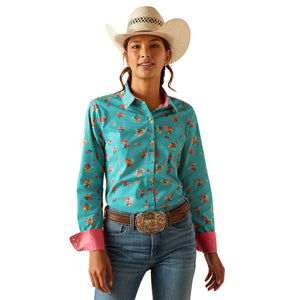 Ariat Womens Wrinkle Resistant Kirby Long Sleeve Shirt