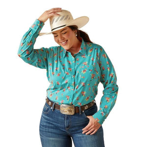 Ariat Womens Wrinkle Resistant Kirby Long Sleeve Shirt