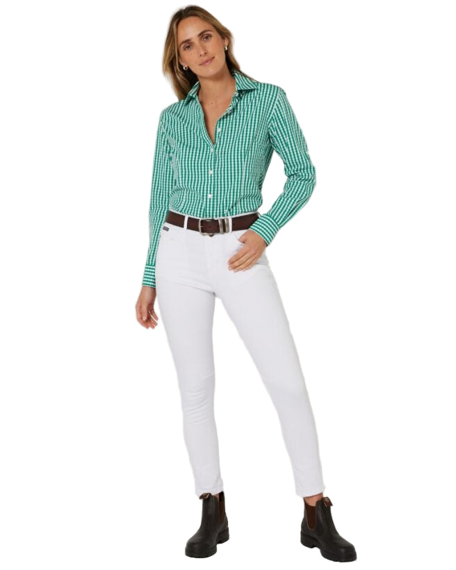 Pilbara Womens Cotton Stretch Capri Jeans