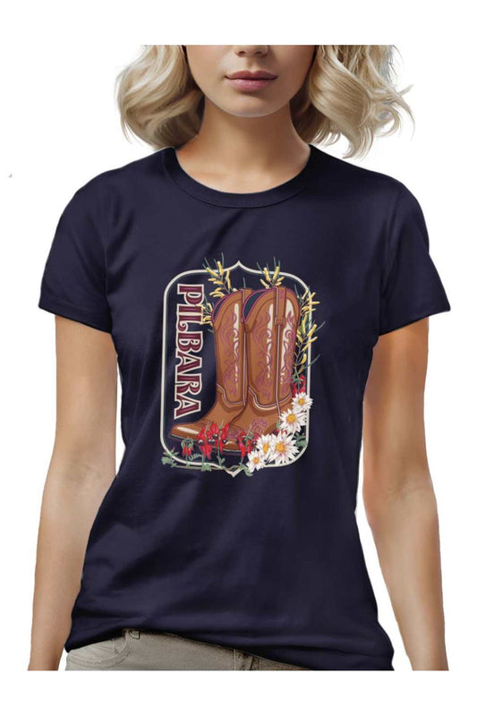 Pilbara Womens Boot Scoot T-Shirt