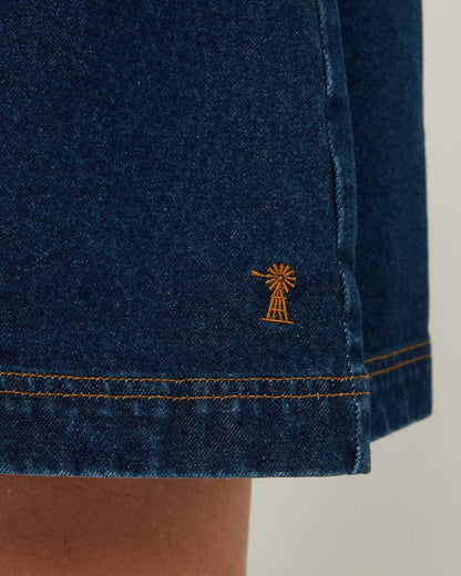 Pilbara Womens Josie Short Sleeve Denim Dress
