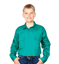 Load image into Gallery viewer, Just Country Boys Lachlan Half Button Workshirt