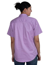 Load image into Gallery viewer, Just Country Womens Evie Short Sleeve Half Button Workshirt