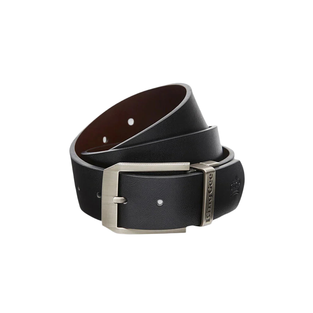 KingGee Leather Reversible Mens Belt